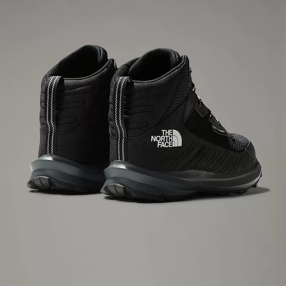 The North Face Botas De Senderismo Impermeables De Caña Media Fastpack Para Jóvenes TNF Black-TNF Black Cheap