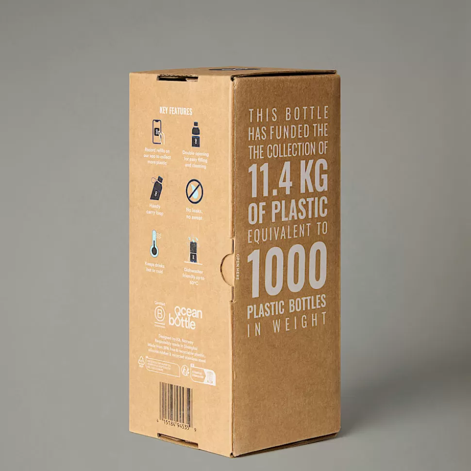 The North Face Botella De Agua 0.75L X Ocean Bottle Summit Gold-TNF Black Best Sale