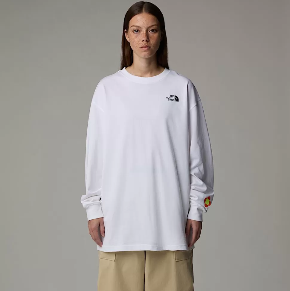The North Face Camiseta De Manga Larga Gráfica TNF X Yinka Ilori Unisex TNF White Store
