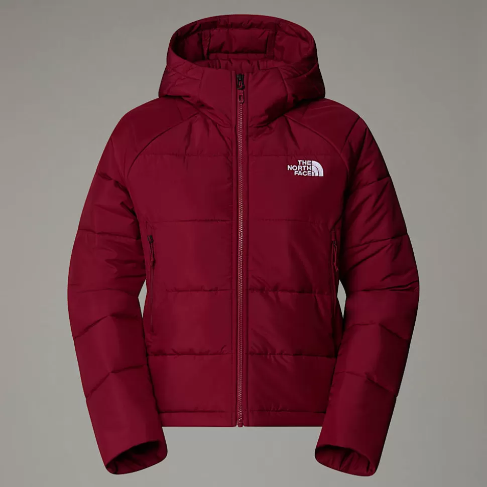 The North Face Chaqueta Con Capucha Y Aislamiento Térmico Sintético Circular Para Mujer Beetroot Outlet