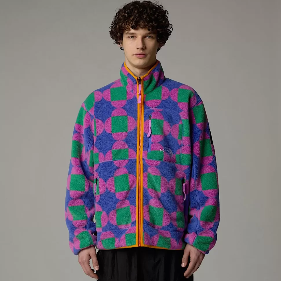 The North Face Chaqueta Polar Reversible Estampada TNF X Yinka Ilori Unisex Solar Blue Lets Blossom Together Print Store