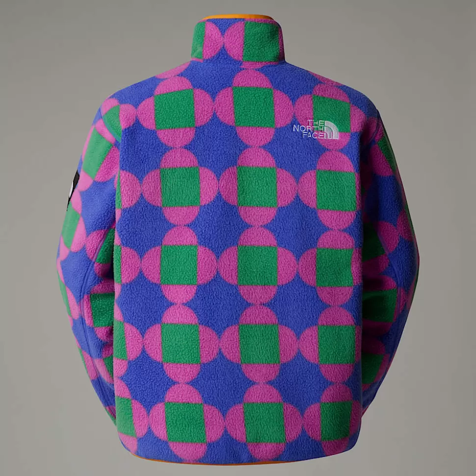 The North Face Chaqueta Polar Reversible Estampada TNF X Yinka Ilori Unisex Solar Blue Lets Blossom Together Print Store