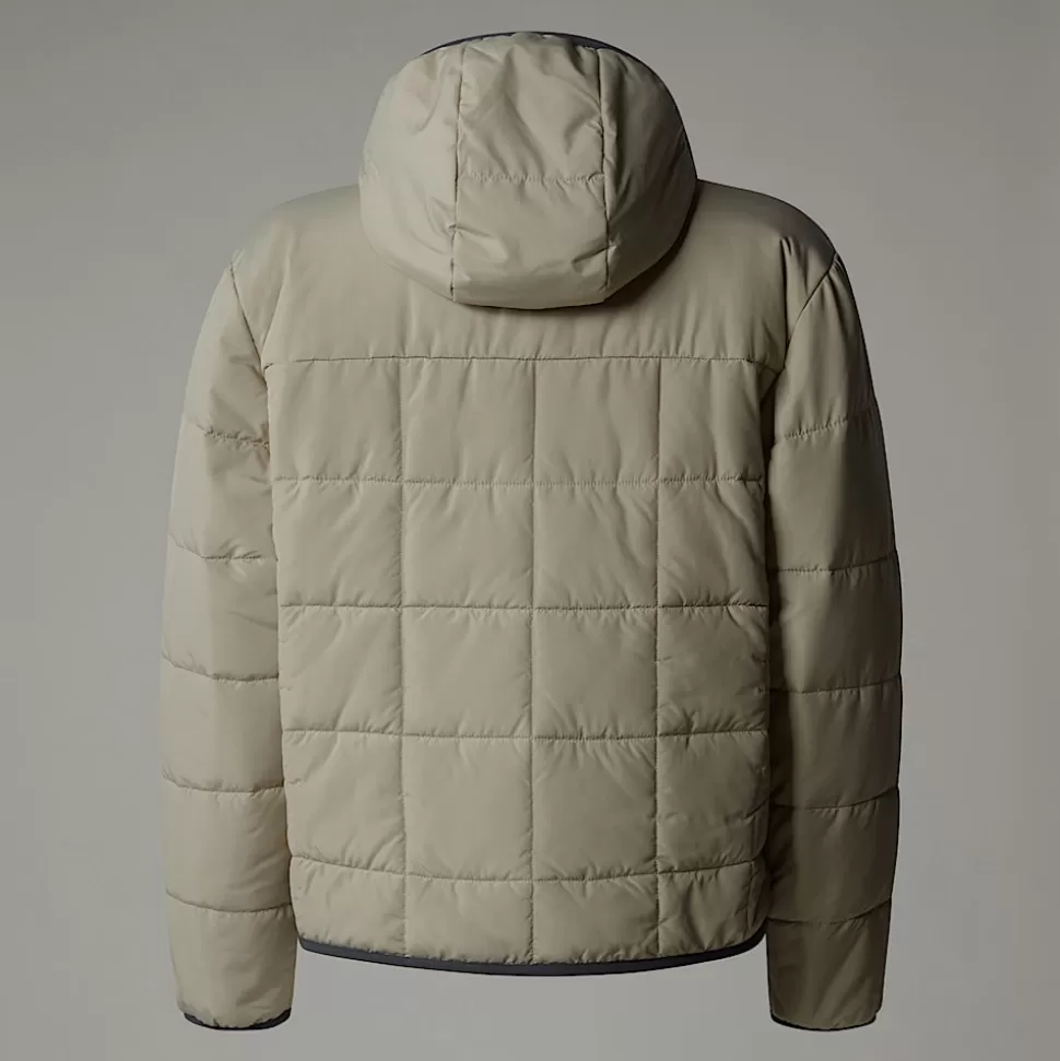 The North Face Chaqueta Reversible Con Capucha Y Cremallera Integral Shasta Para Niño Clay Grey Cheap