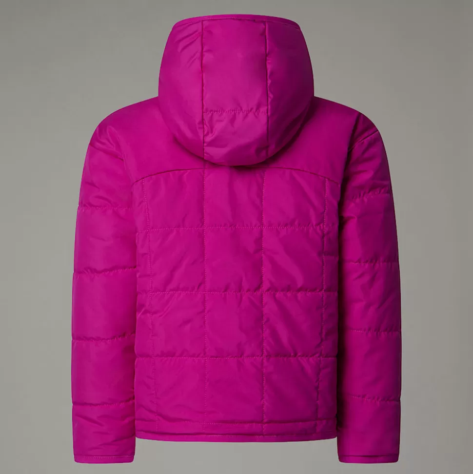 The North Face Chaqueta Reversible Con Capucha Y Cremallera Integral Shasta Para Niños Deep Mulberry Shop