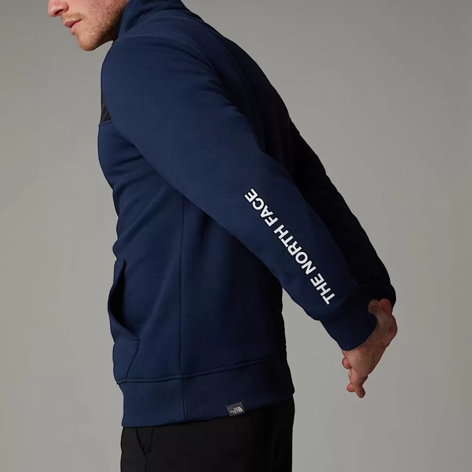 The North Face Forro Polar Con Cremallera De 1/4 Duwoni Para Hombre Summit Navy-TNF Black-NPF Discount