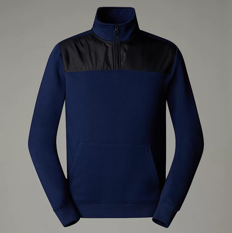 The North Face Forro Polar Con Cremallera De 1/4 Duwoni Para Hombre Summit Navy-TNF Black-NPF Discount