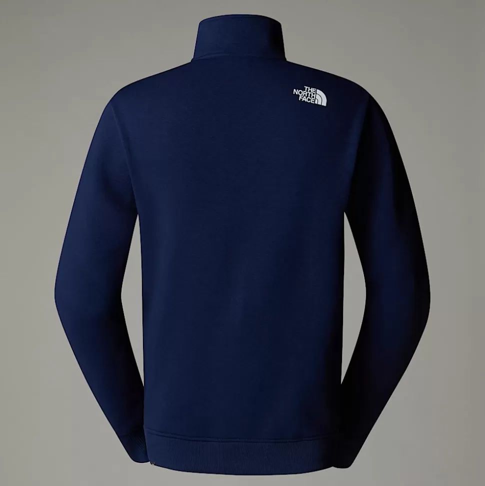 The North Face Forro Polar Con Cremallera De 1/4 Duwoni Para Hombre Summit Navy-TNF Black-NPF Discount