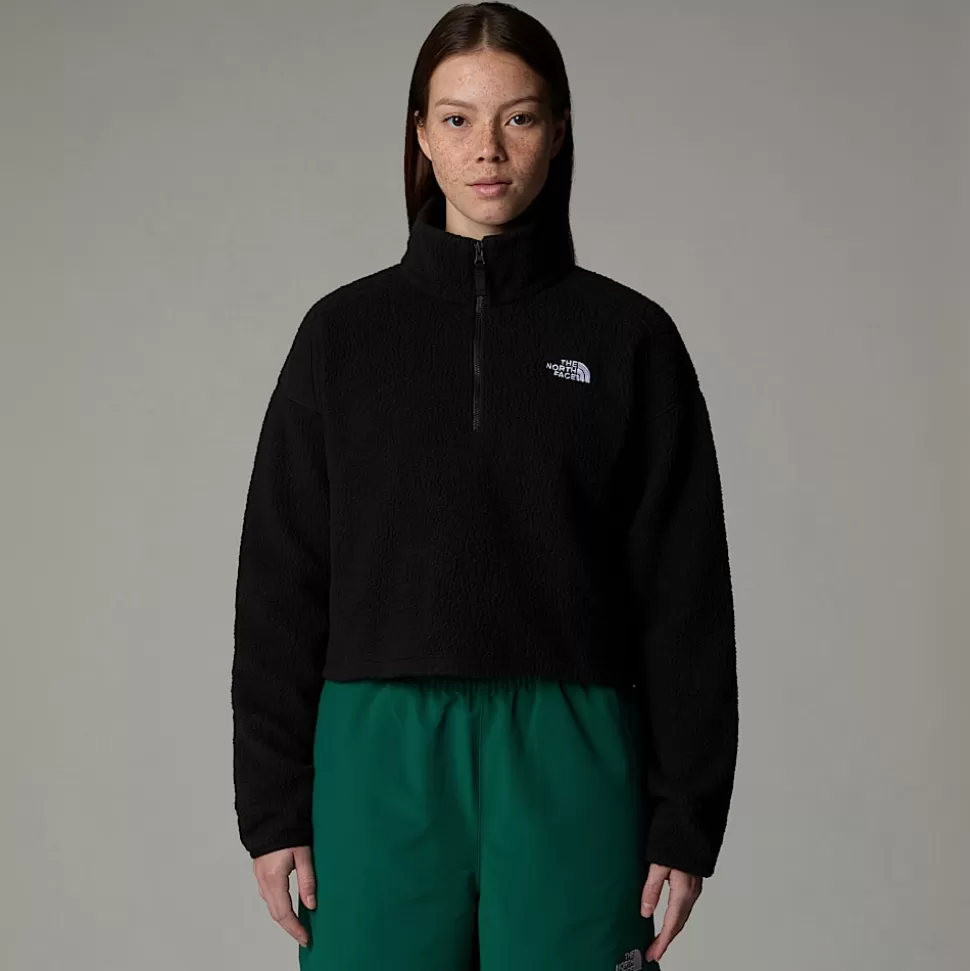 The North Face Forro Polar Corto High Pile Para Mujer TNF Black-NPF Sale
