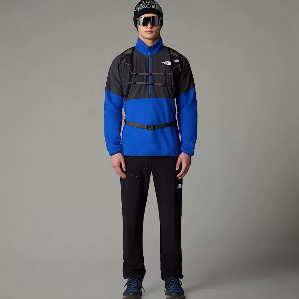 The North Face Forro Polar De Peso Grueso Con Media Cremallera Glacier Para Hombre TNF Blue-Asphalt Grey Outlet
