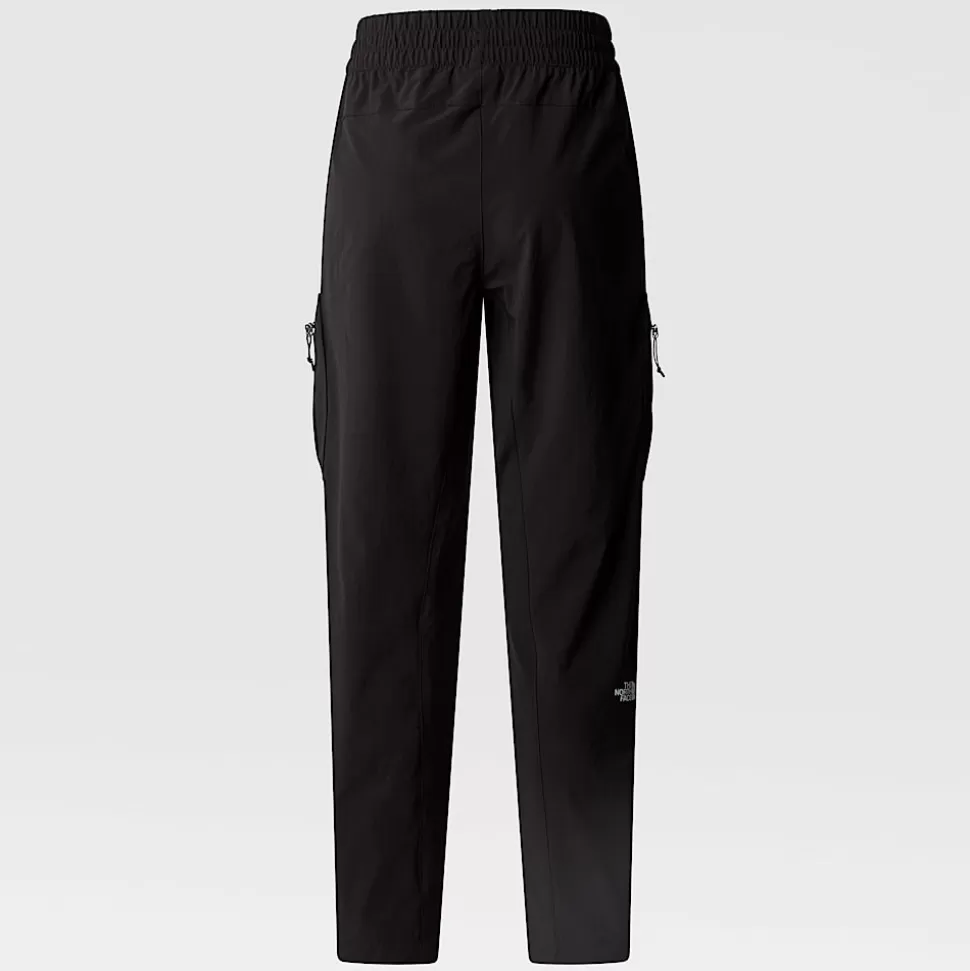 The North Face Pantalón De Chándal Plegable Recto De Corte Regular Para Mujer TNF Black Fashion
