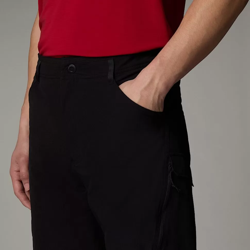 The North Face Pantalón Tipo Cargo De Corte Regular Tapered Winter Exploration Para Hombre TNF Black New
