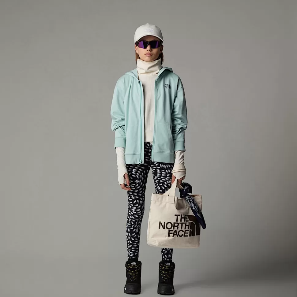 The North Face Sudadera Ligera Con Capucha Y Cremallera Integral Oversized Para Niña Muted Pine Cheap